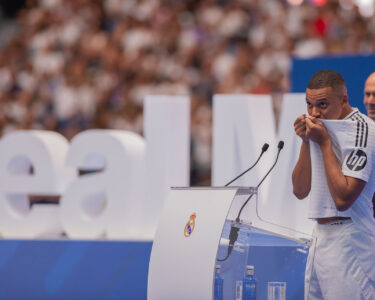 Kilian Mbappé en el Real Madrid