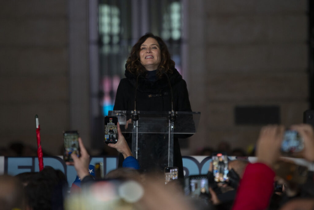 Isabel Díaz Ayuso, presidenta de la Comunidad de Madrid