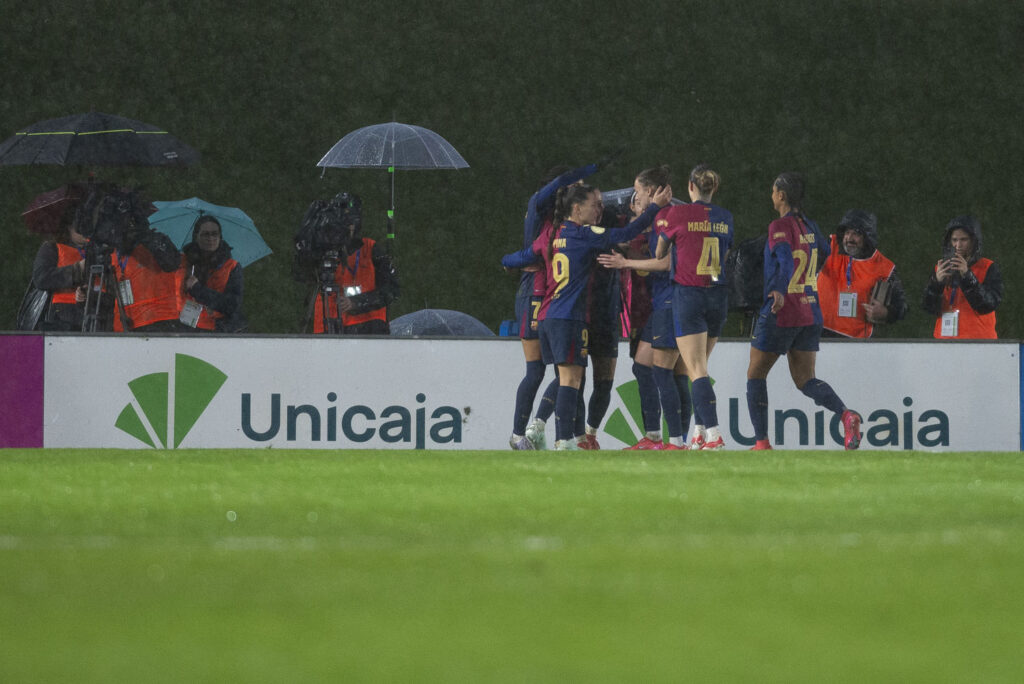 Recital del Barça femenino en la semifinal de la Copa de la Reina